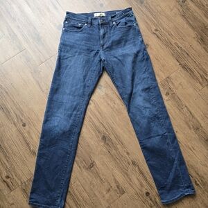 Madewell Men's Dark Blue Slim Jeans